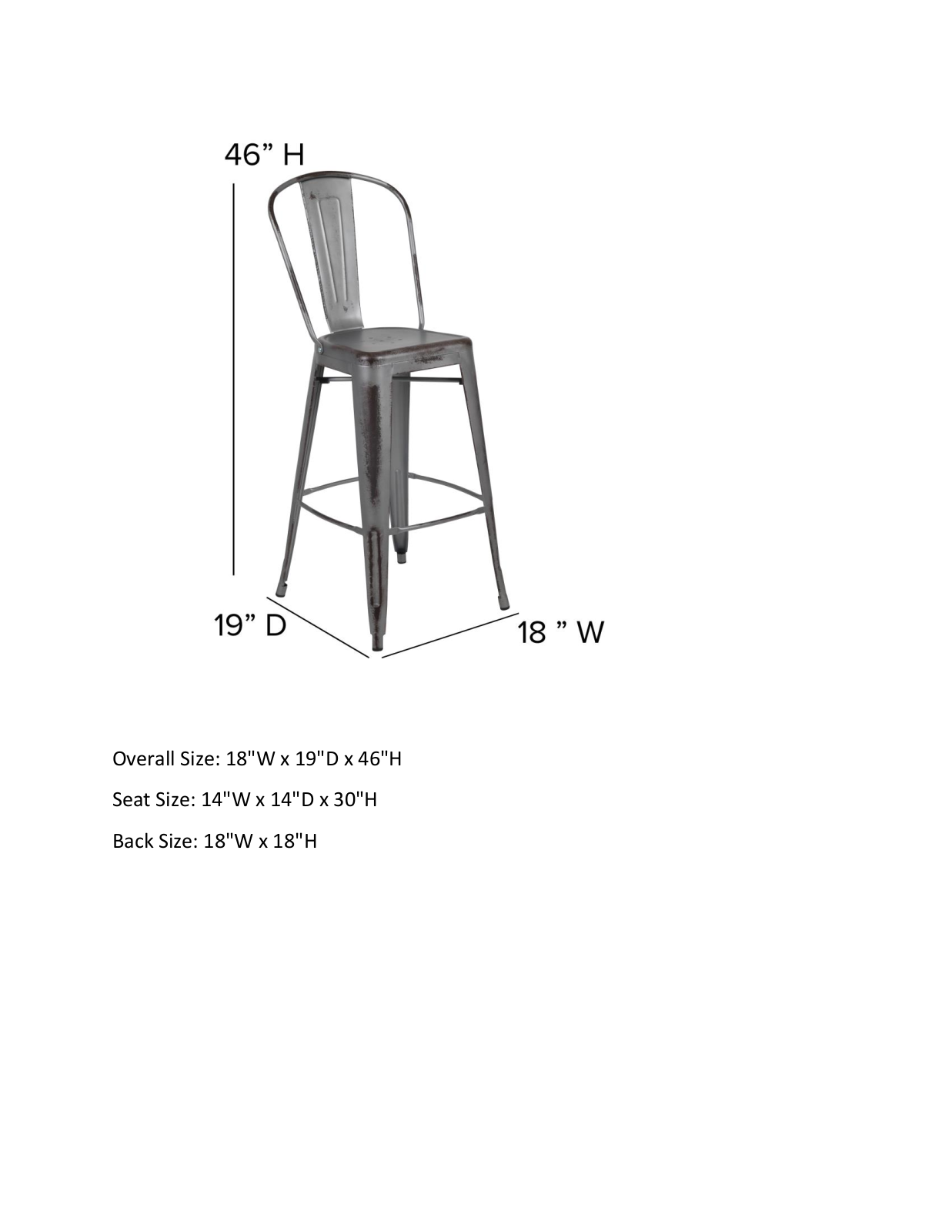 Wrought Studio W005405370 Dimensions - ManualMachine.com