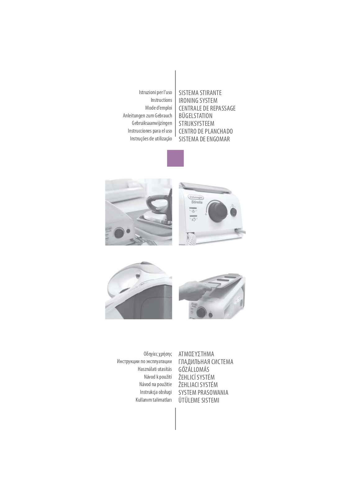 DELONGHI VVX 1640 User Manual