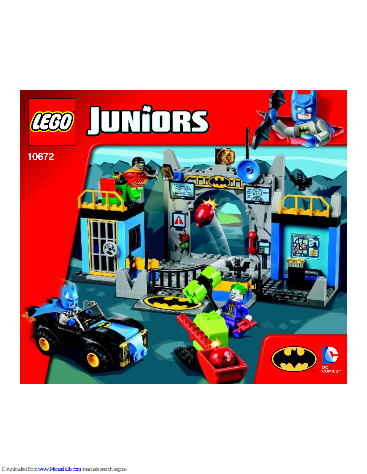 LEGO JUNIORS 10672 Instructions Manual