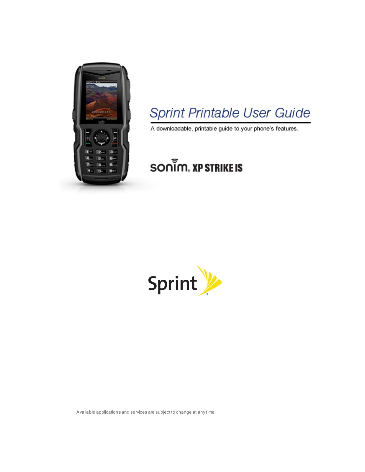 Sprint Nextel IS User Manual