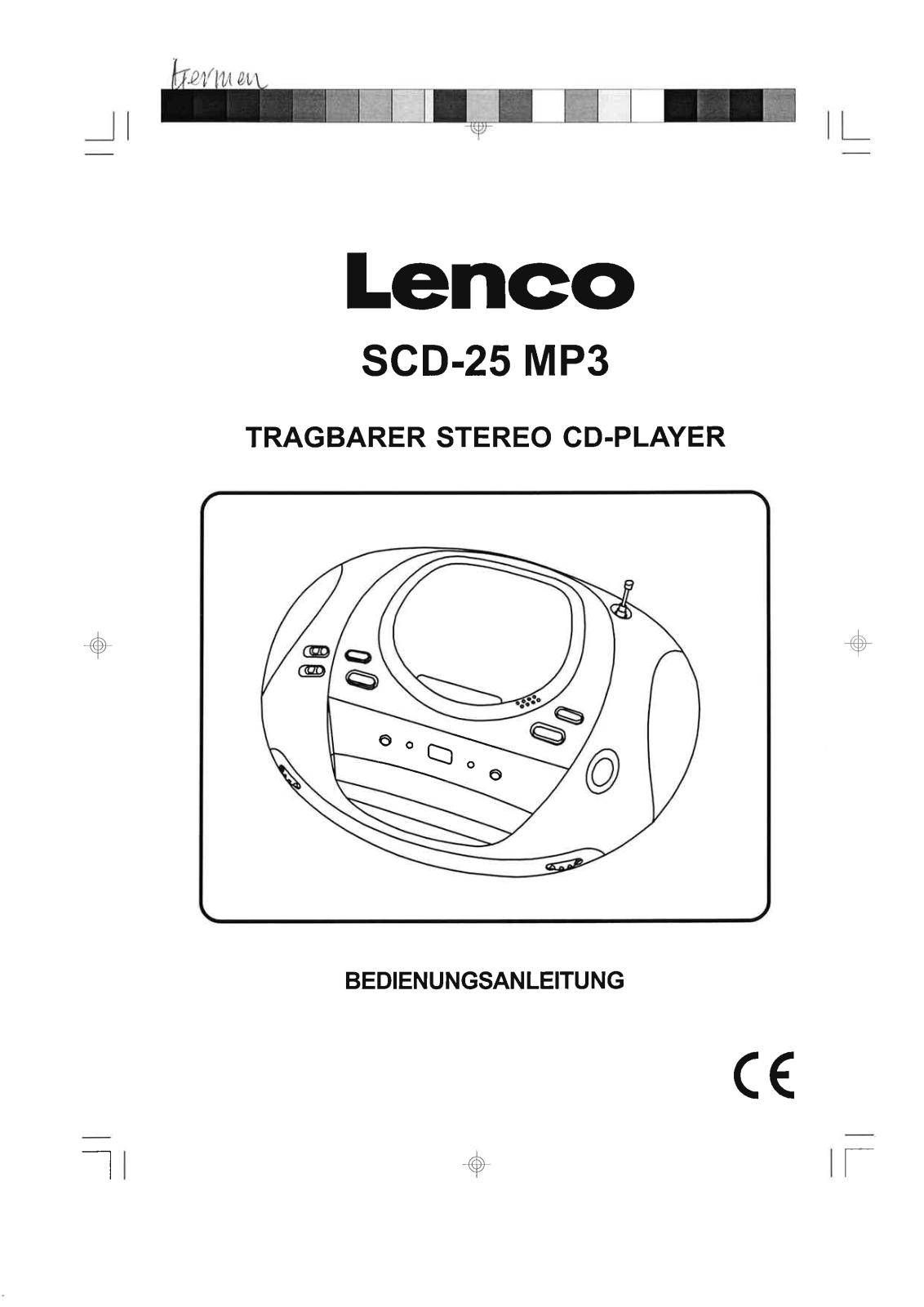 Lenco SCD-25 User Manual