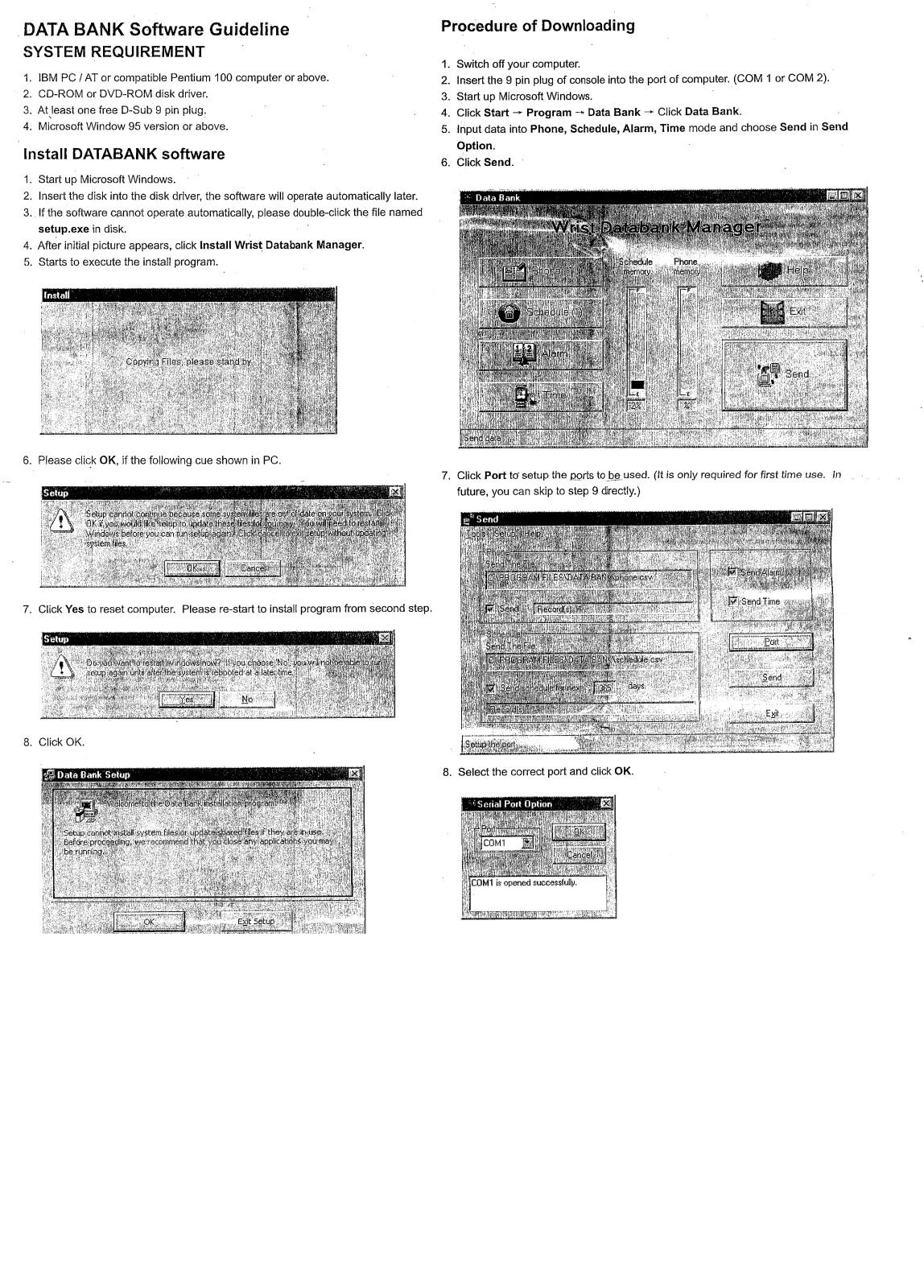 Xonix PDATWUSB Users Manual