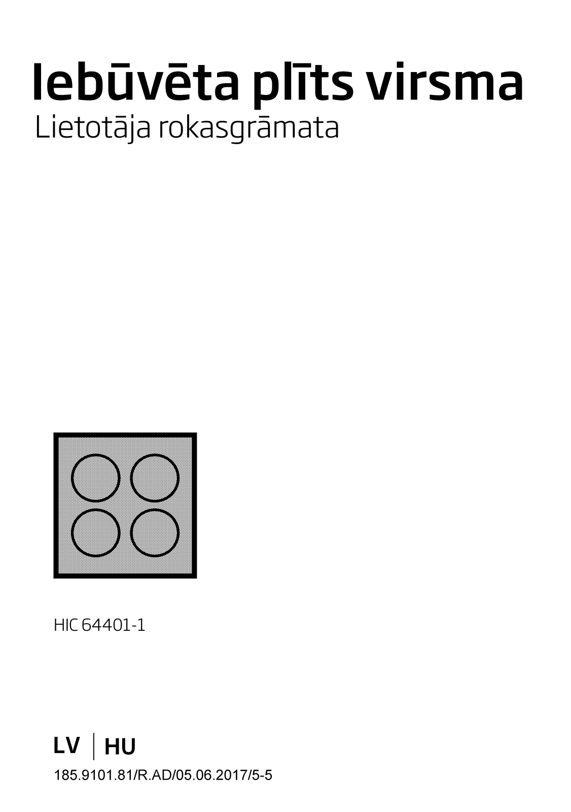 Beko HIC 64401-1 X User manual