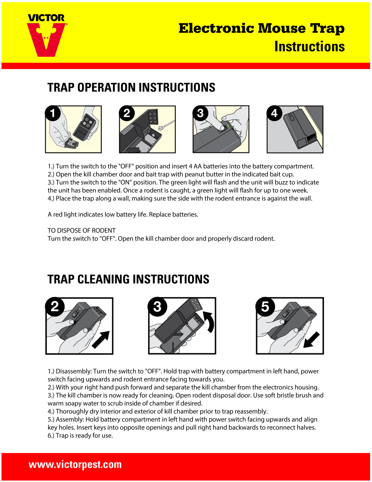 Victor M250S User Manual