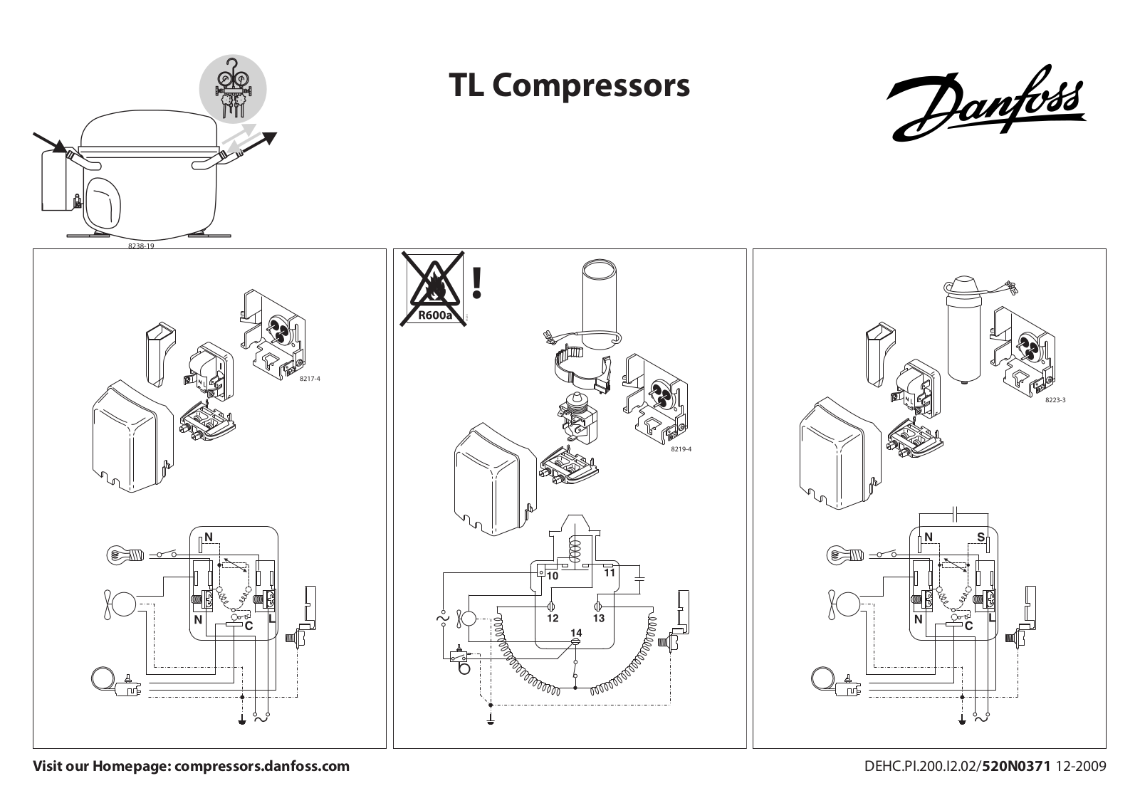 Danfoss TL Compressors Installation guide