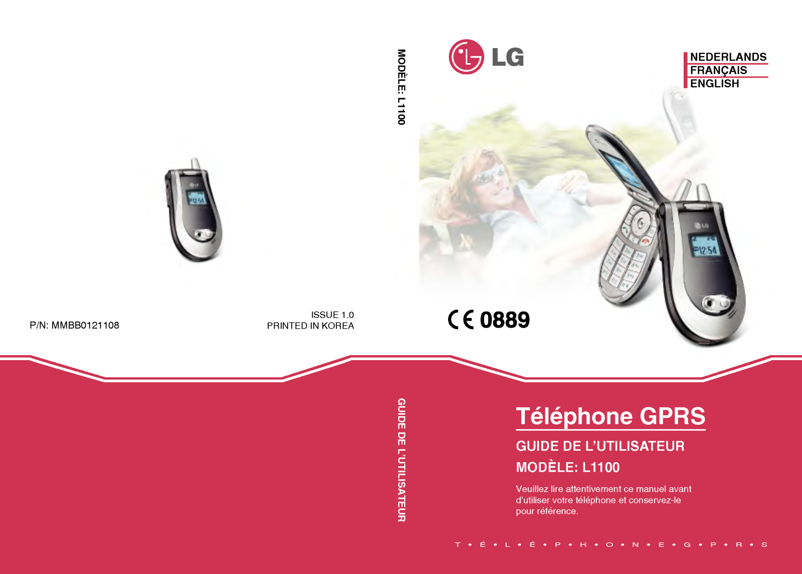 Lg L1100 User Manual