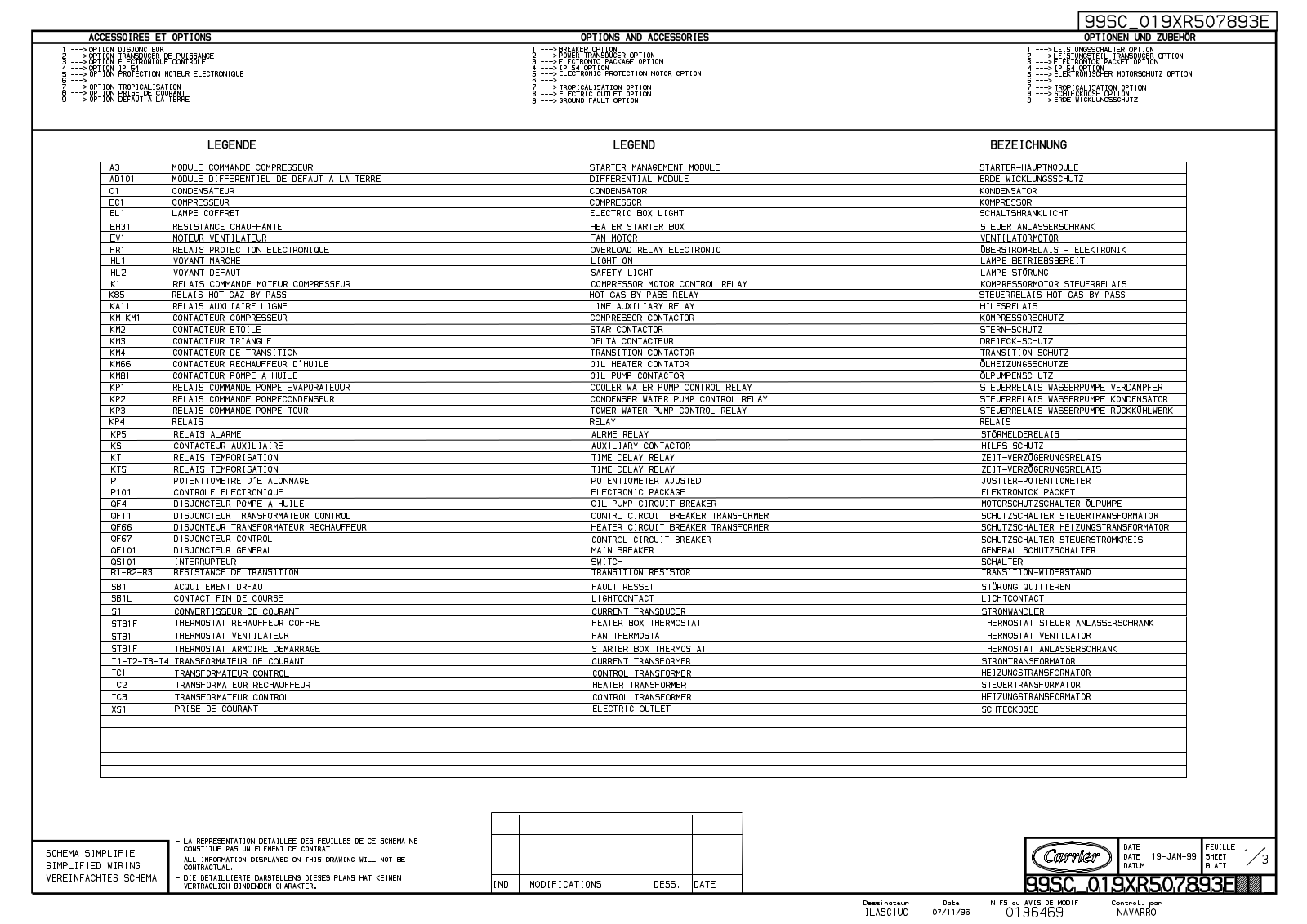 Carrier XR507893 User Manual