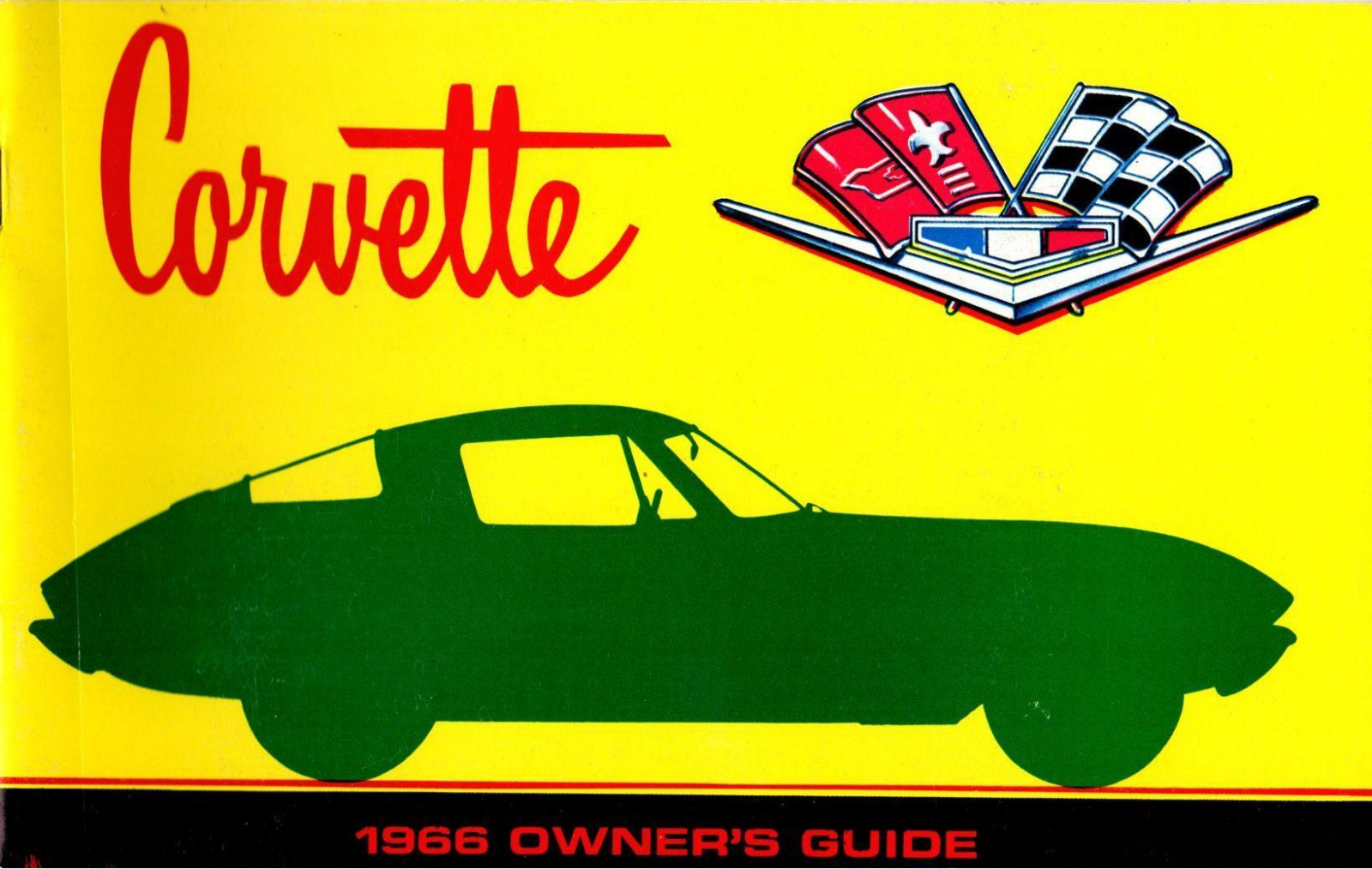 Chevrolet Corvette 1966 Operating Instructions