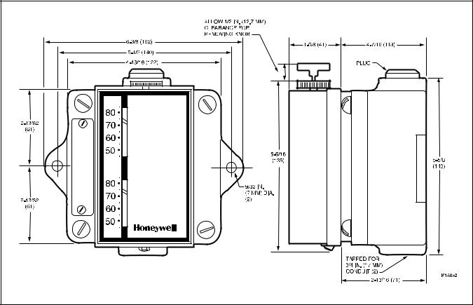 Honeywell T4051A, T4051B, T4051D, T6051A, T6051B Product Information Sheet