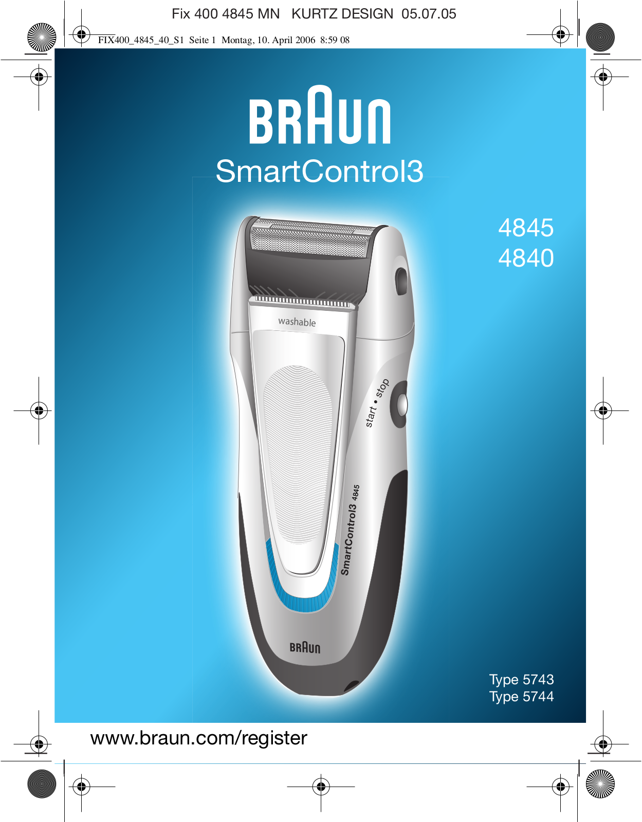 Braun 4840 User Manual