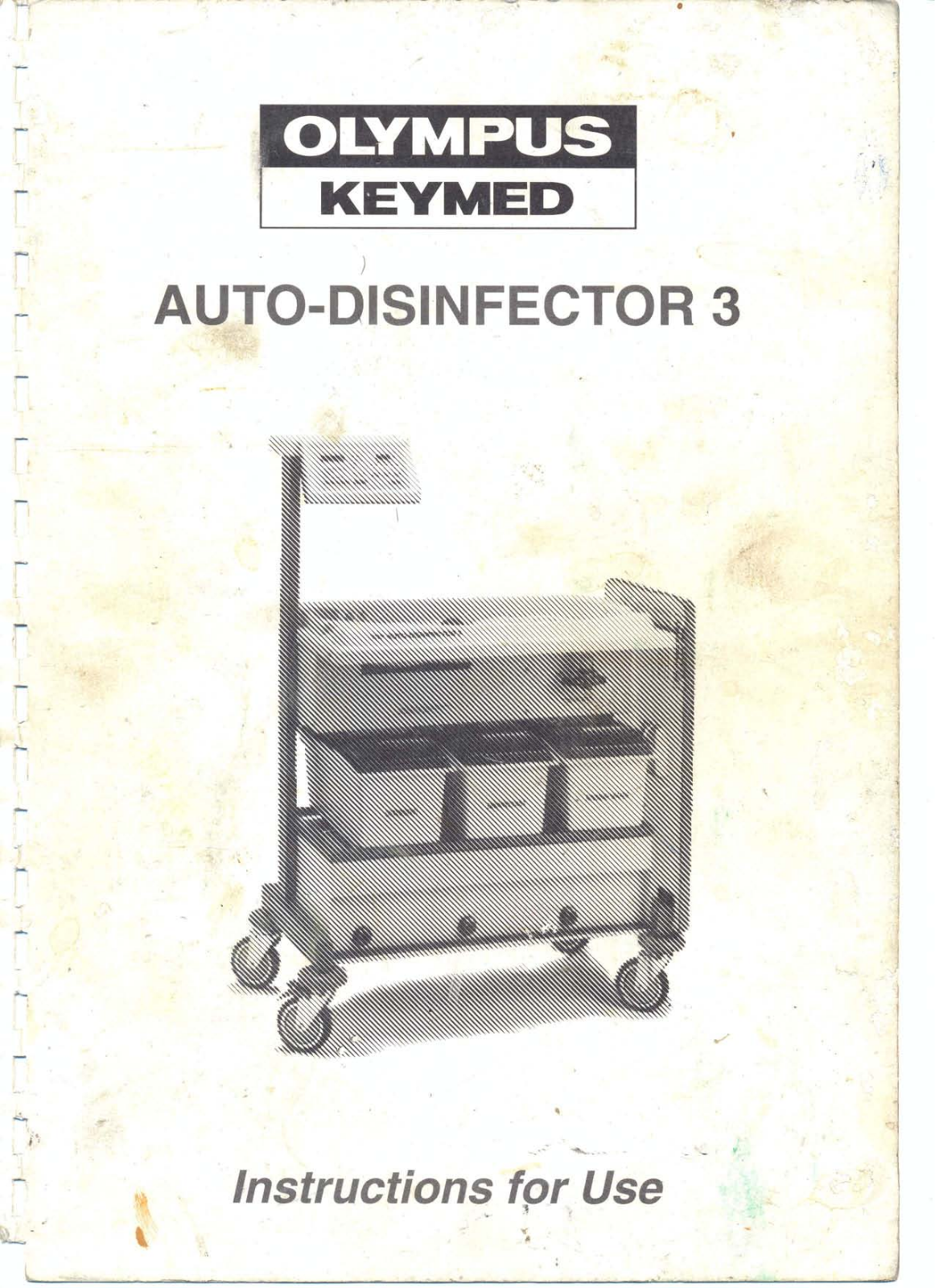 Olympus Auto-Disinctor 3 User manual