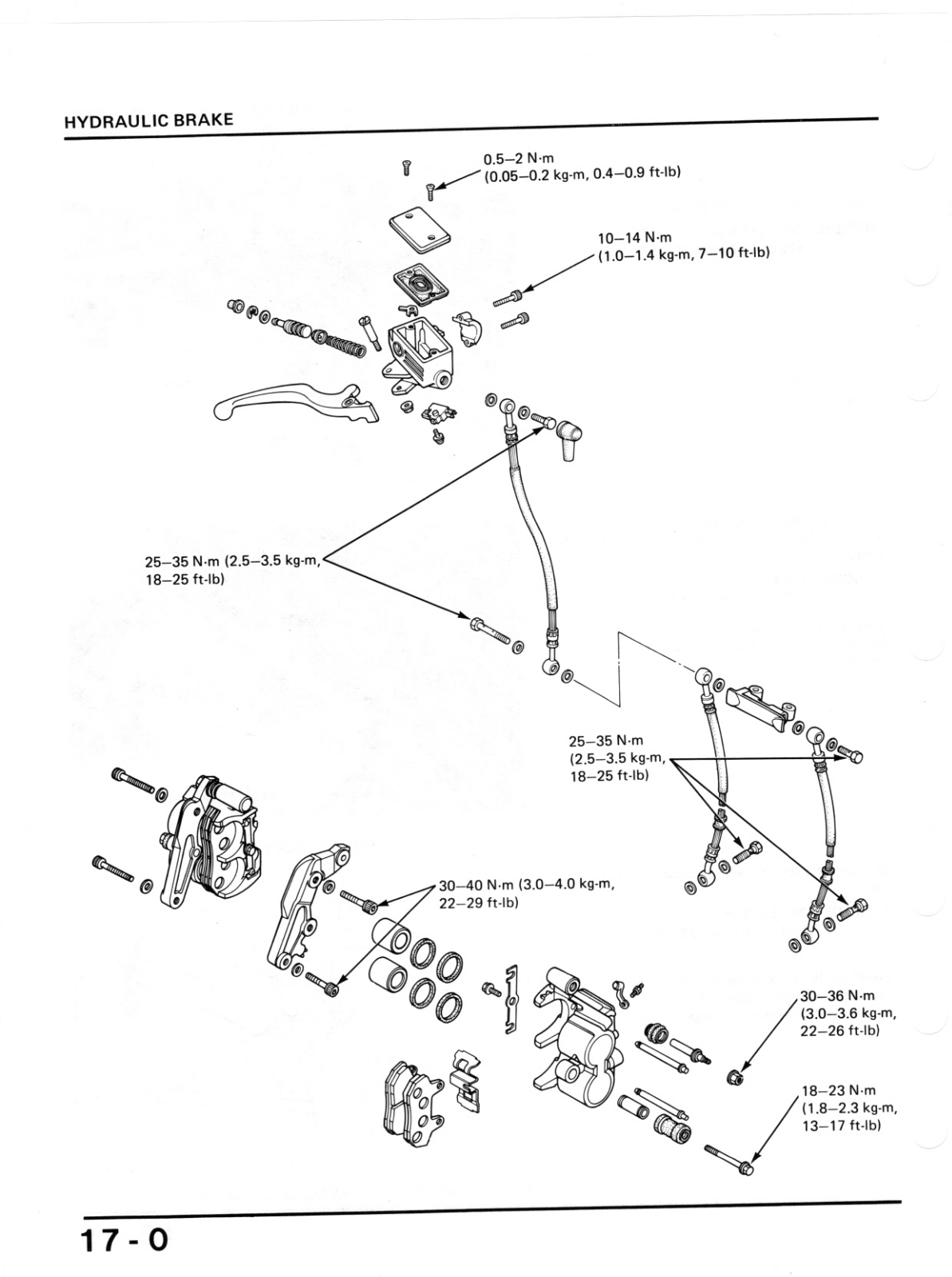 Honda VT 700, VT750 Service Manual 17