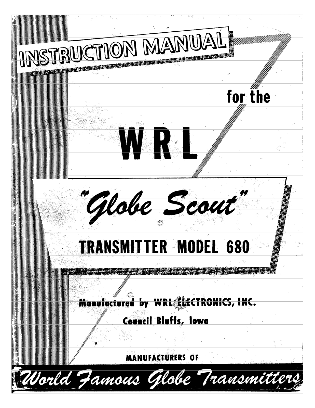 WRL SCOUT 680 User Manual