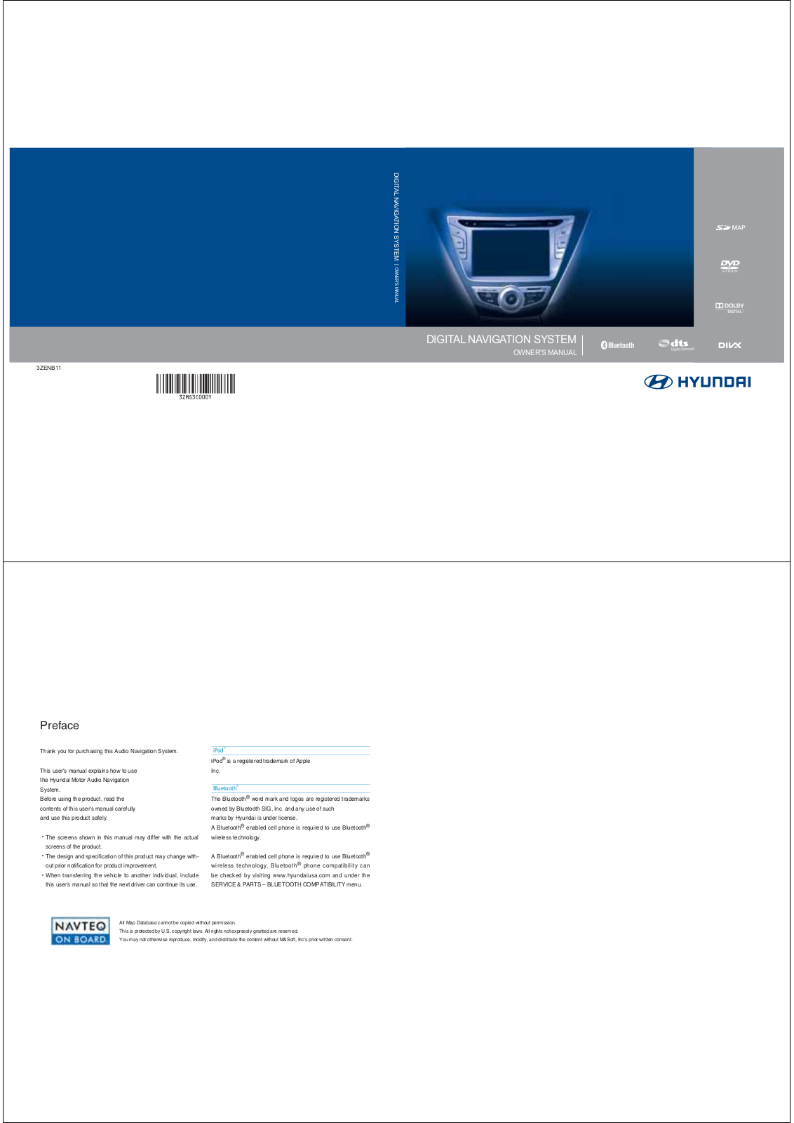 Hyundai AV2B0SDAN Users Manual