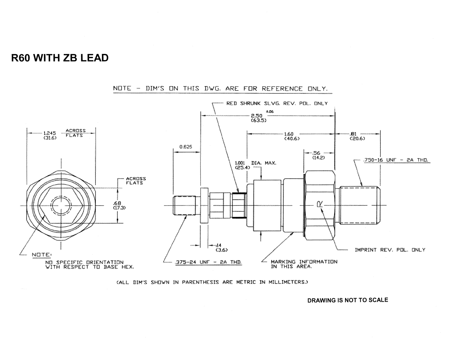 Powerex R6011630XXZB Dimensional Sheet