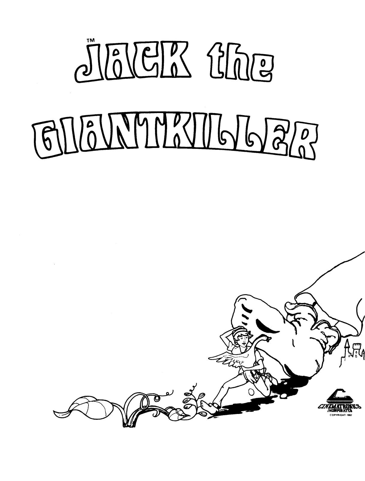 cinematronics Jack the Giant Killer User Guide - ManualMachine.com
