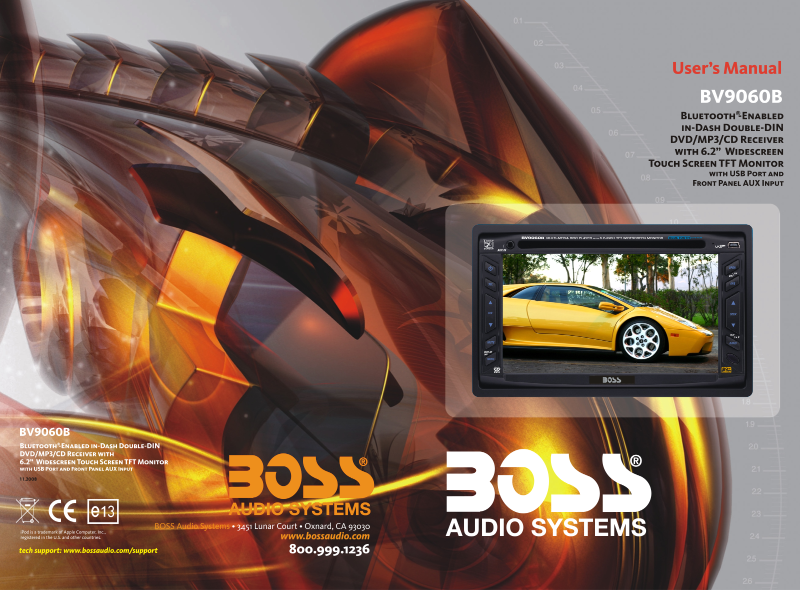 Boss Audio BV9060B User Manual