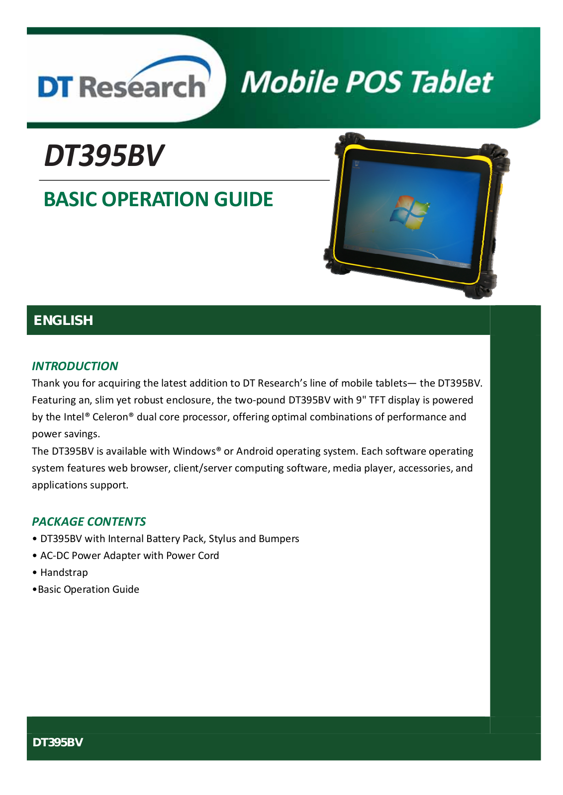 DT Research 800E Users manual - ManualMachine.com
