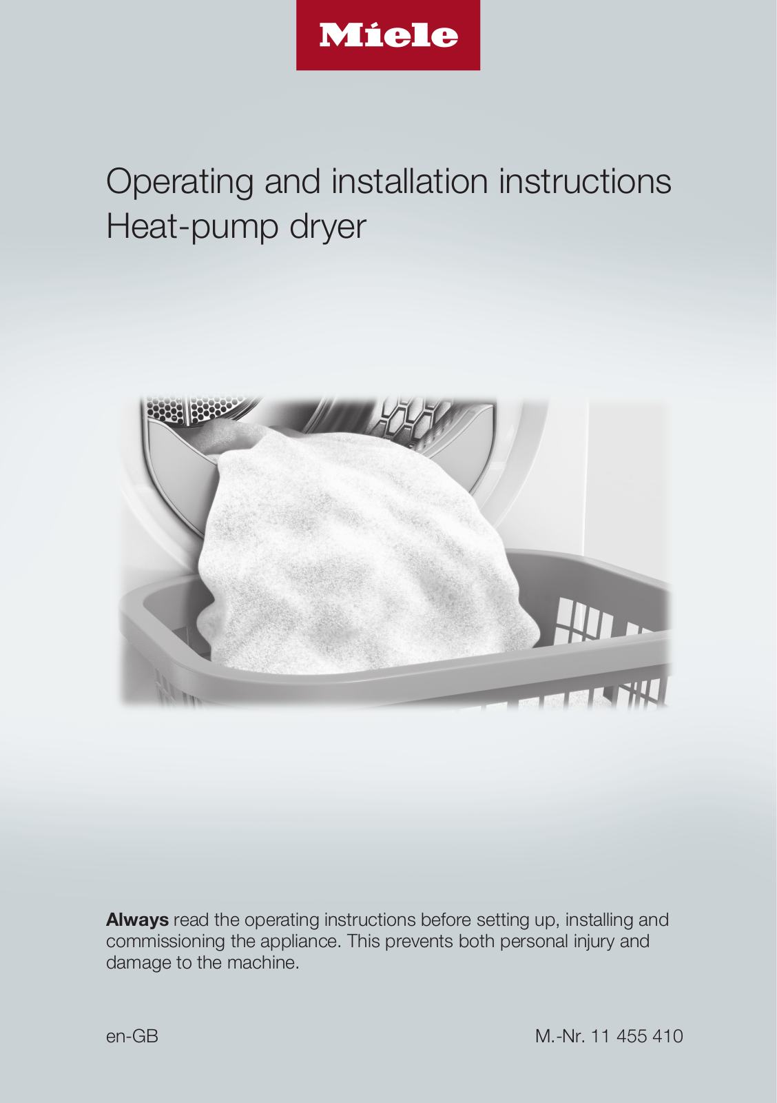 Miele PDR 300 HP SmartBiz Operating instructions