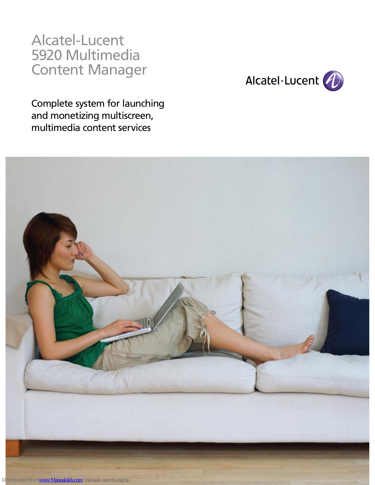 Alcatel-Lucent 5920 Brochure