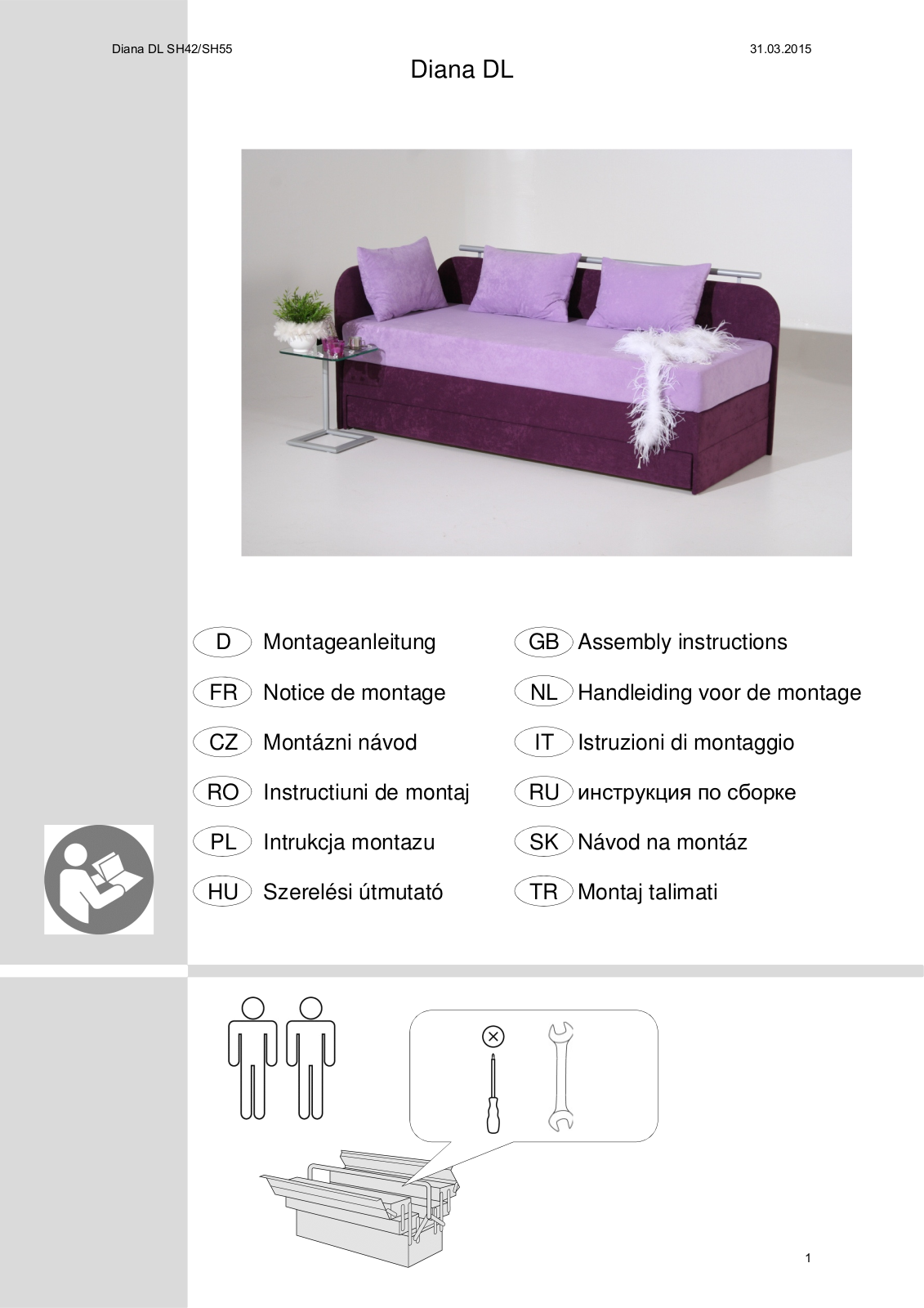 Maintal Diana Assembly instructions