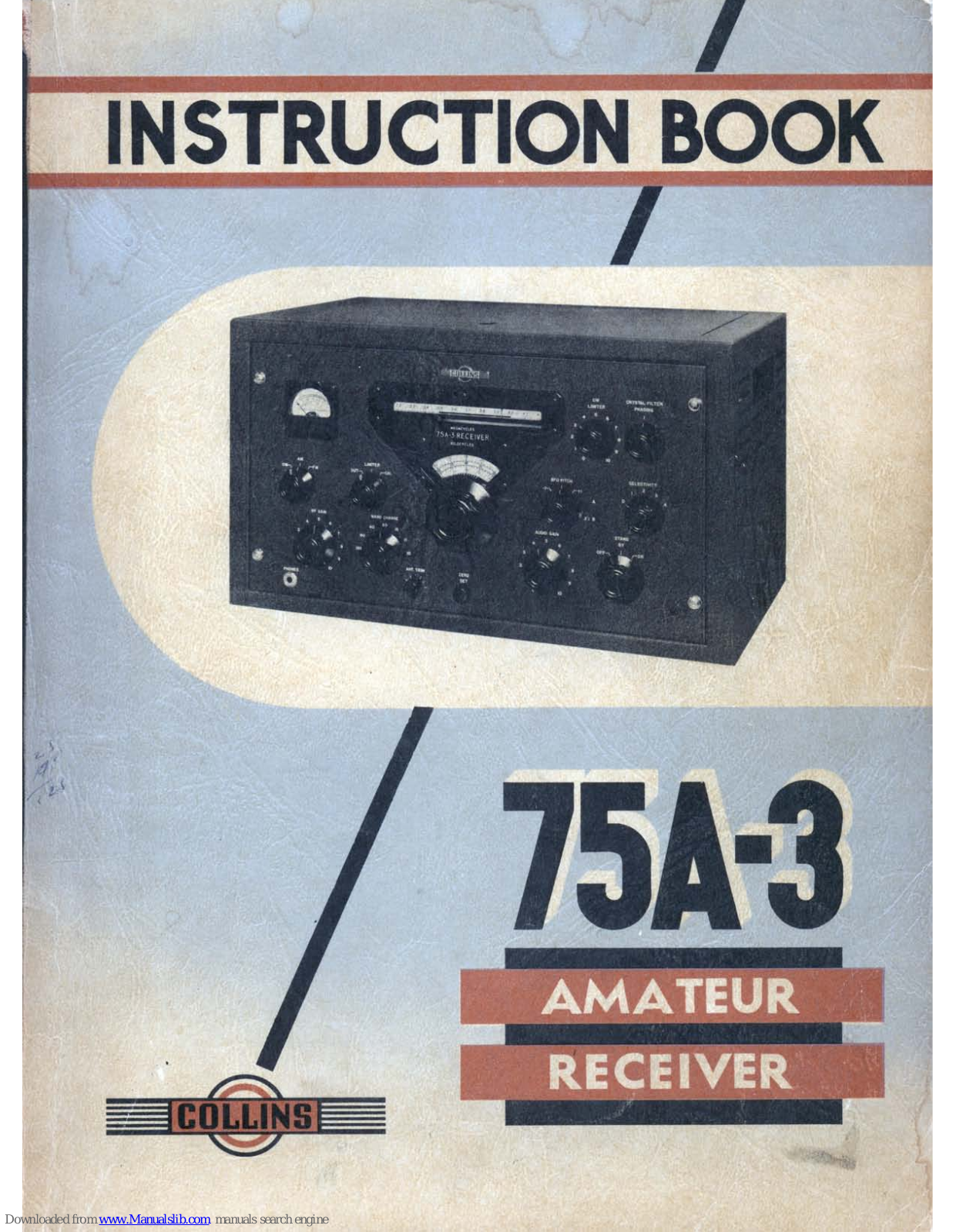 Collins 75A-3 Instruction Book