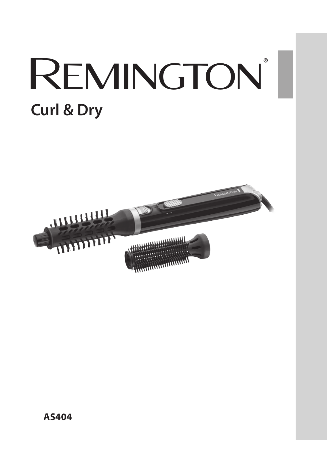 Remington AS404 User Manual