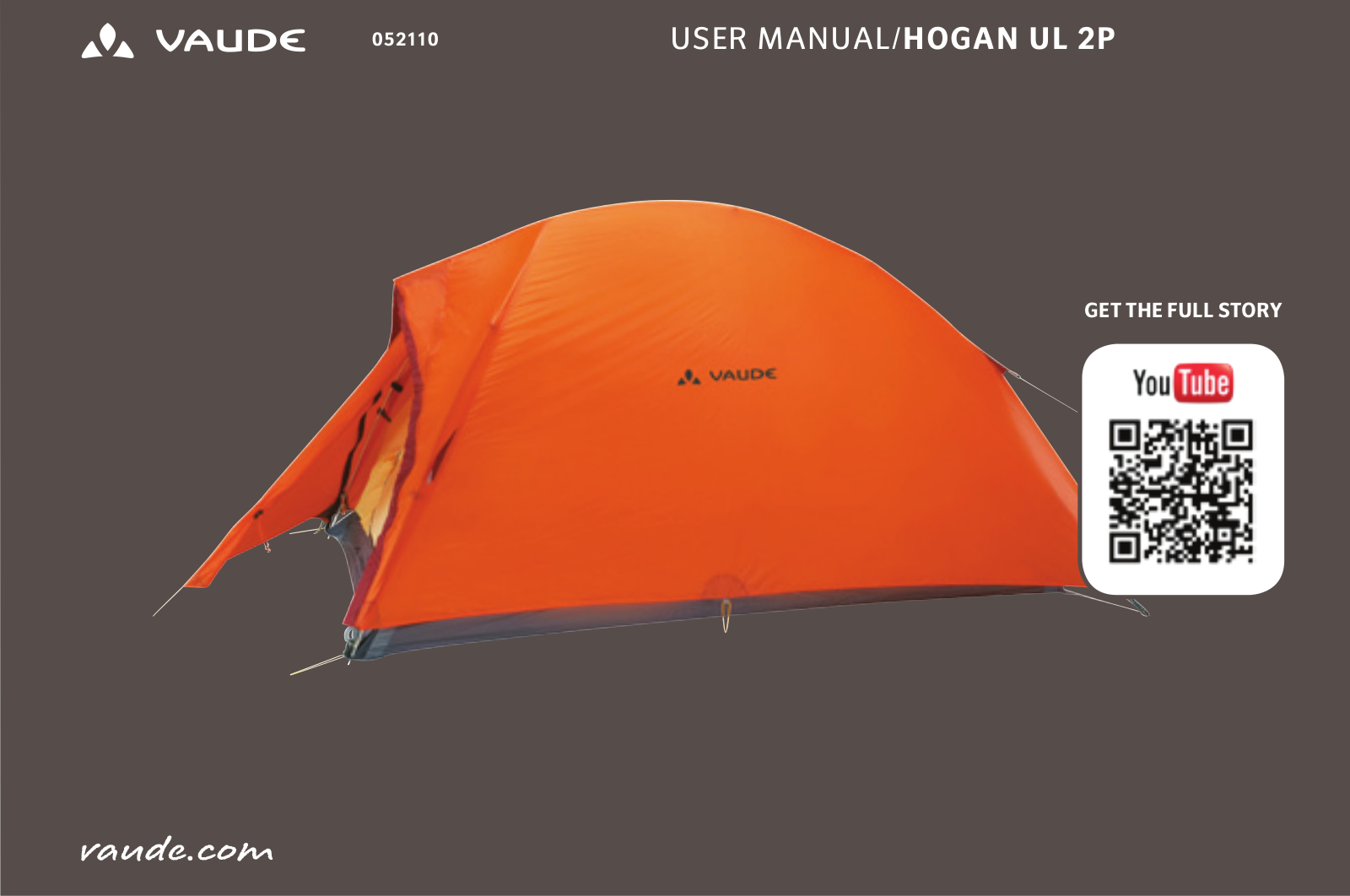 VAUDE Hogan UL 2P User Manual