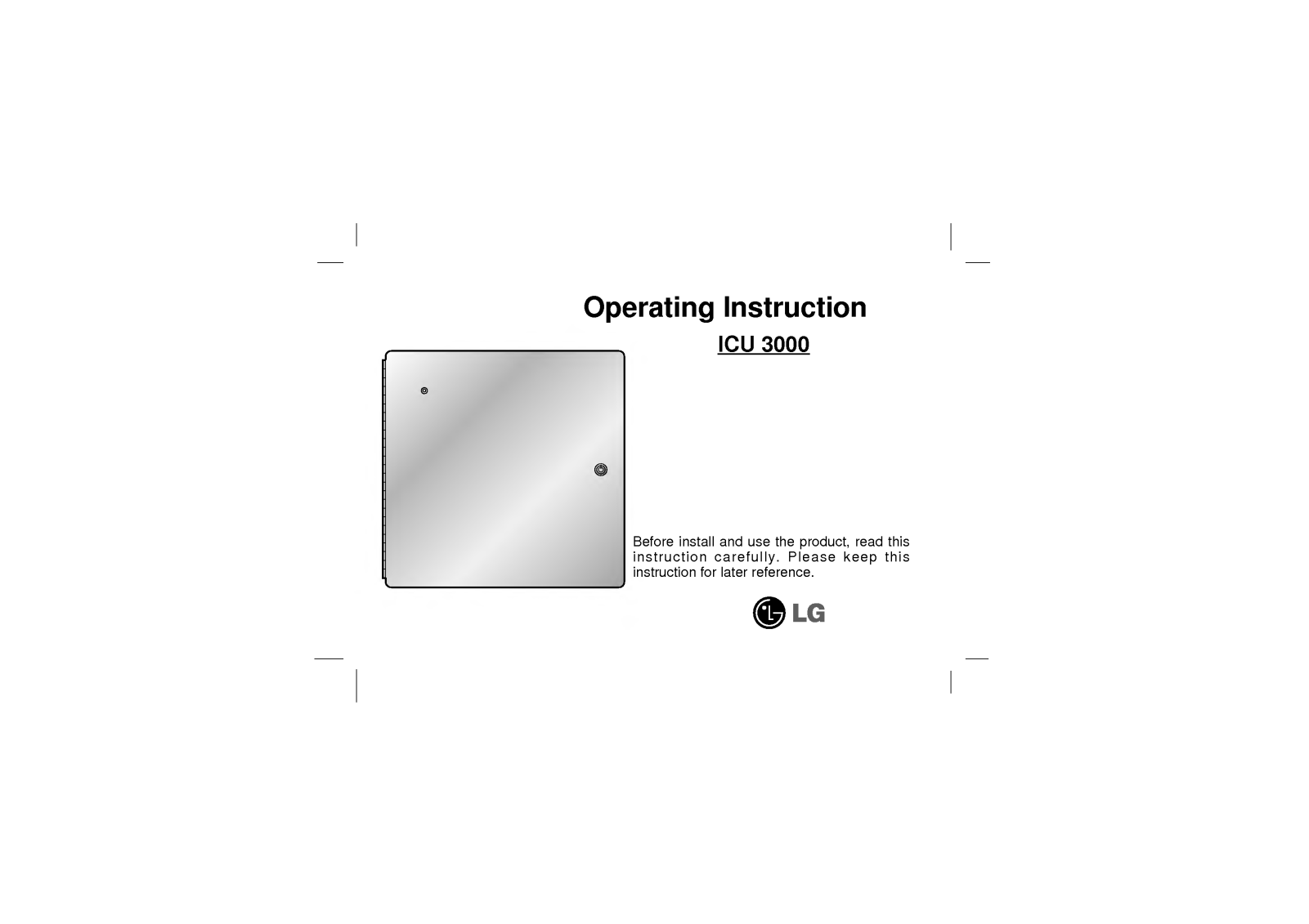 LG ICU3000-4 User Manual