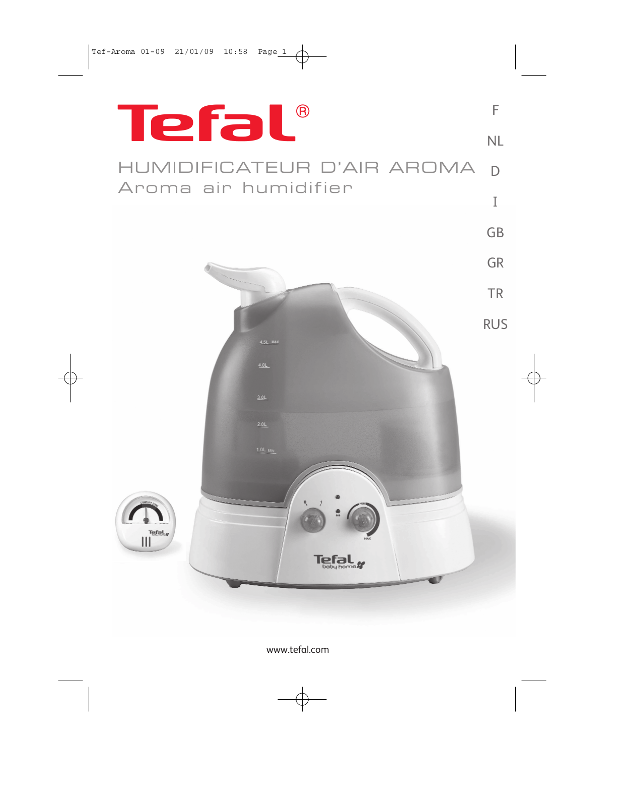 TEFAL BH4390A0, BH4391A0, BH4391D1 Instruction Manual