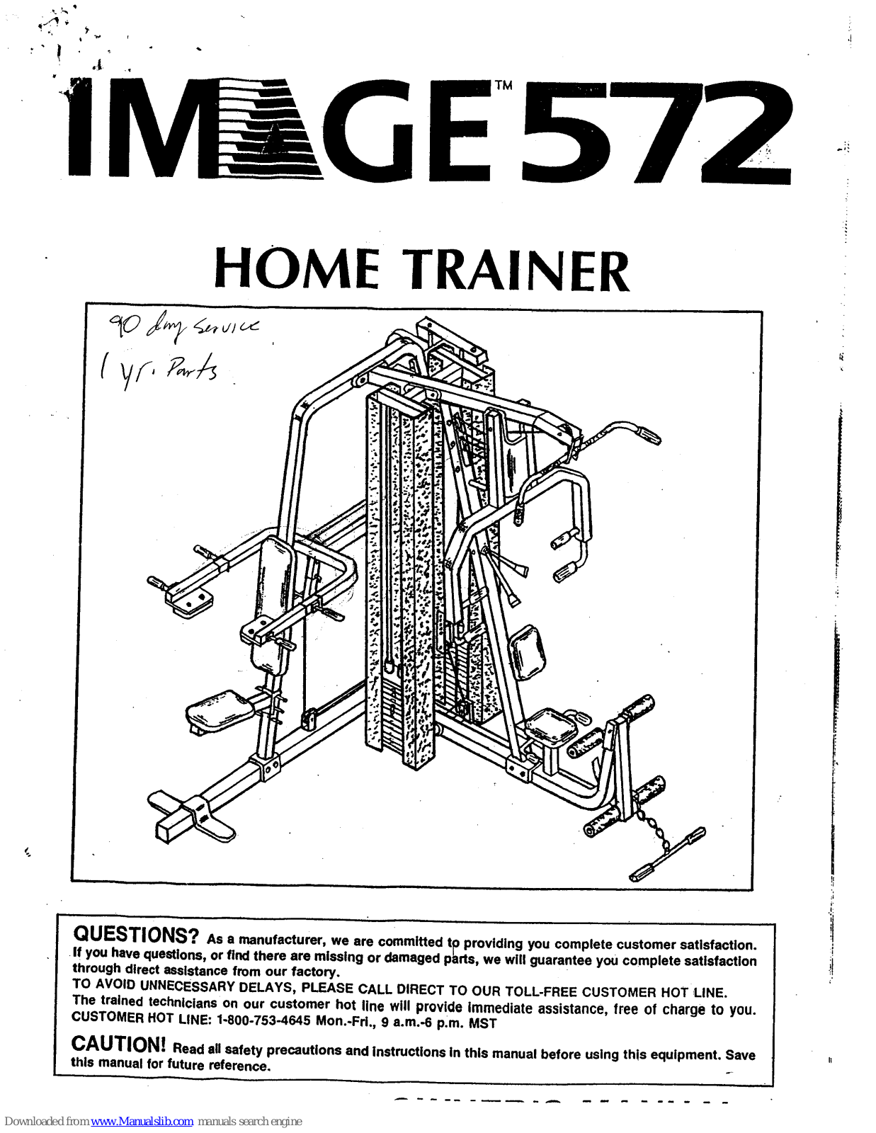 Image 572 Home Trainer User Manual