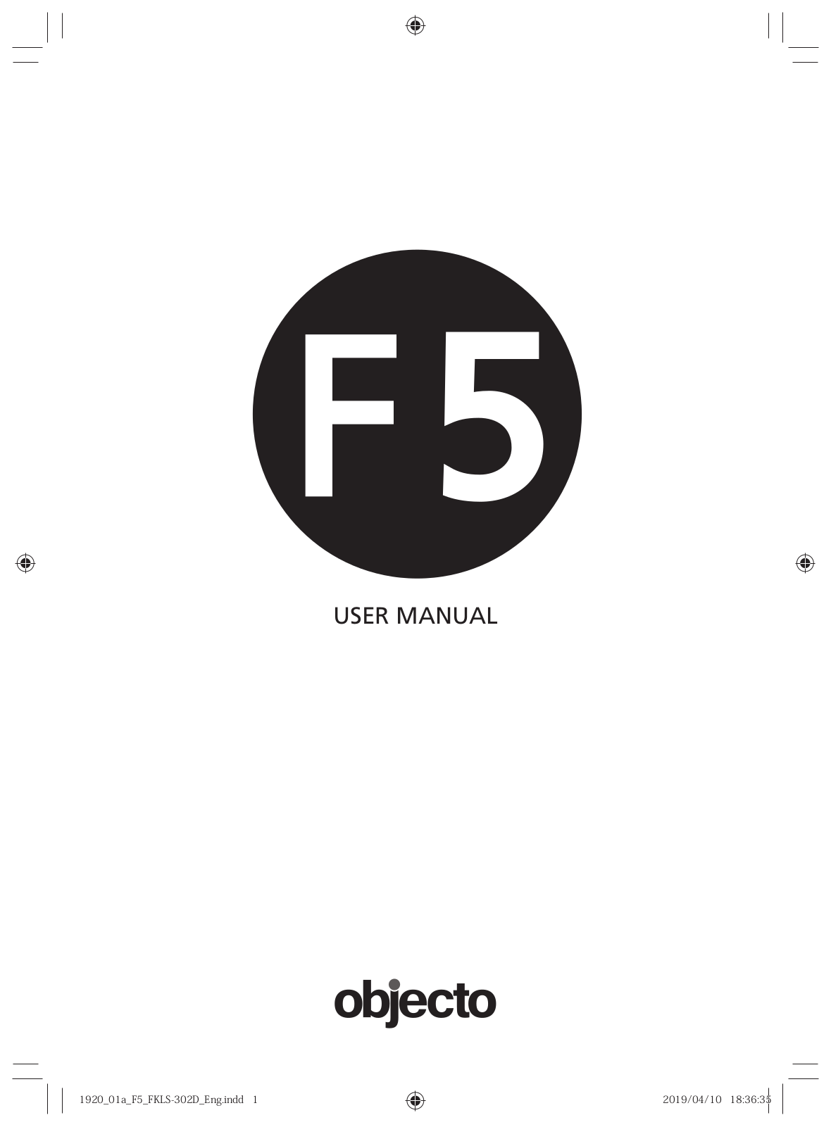 Objecto F5 User Manual