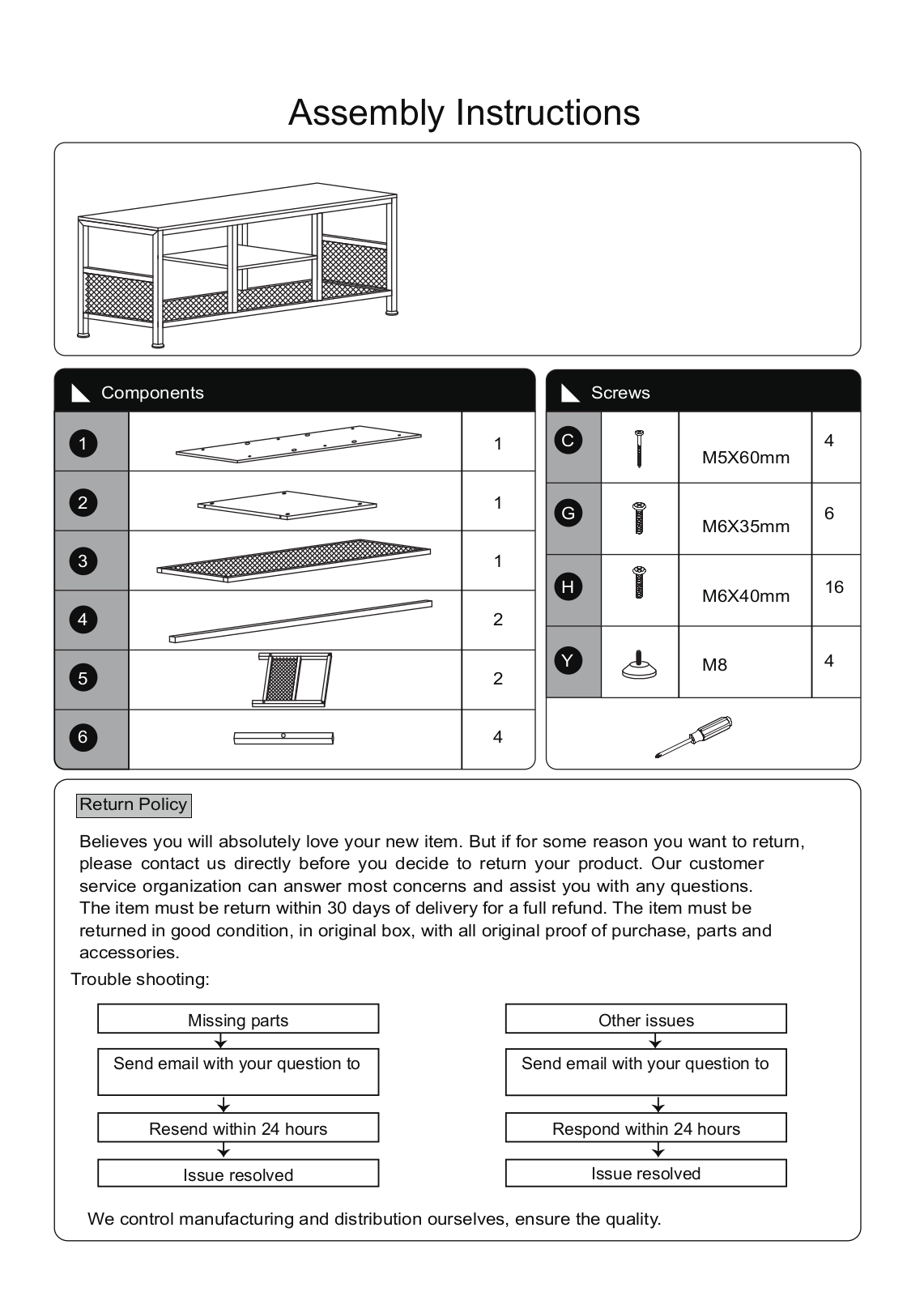 Foundry Select W002104879 Installation & Assembly - ManualMachine.com