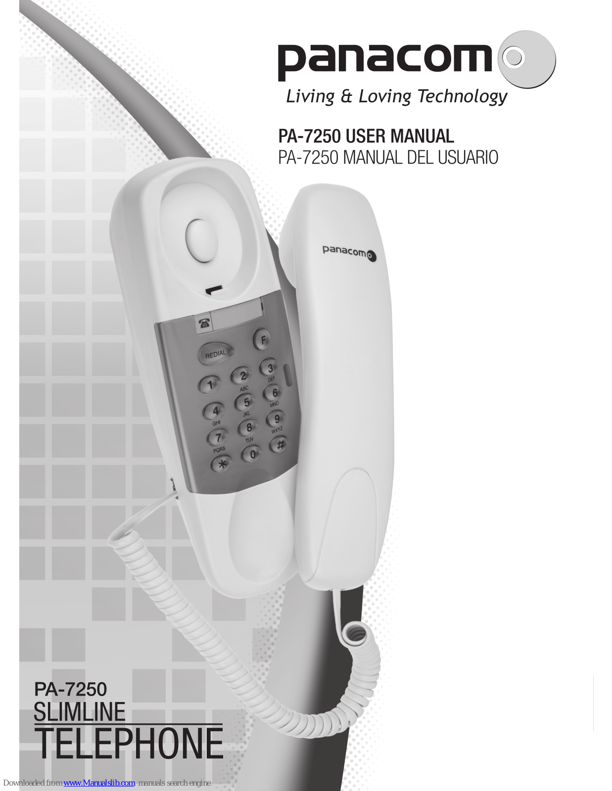 Panacom pa-7250 Slimline User Manual