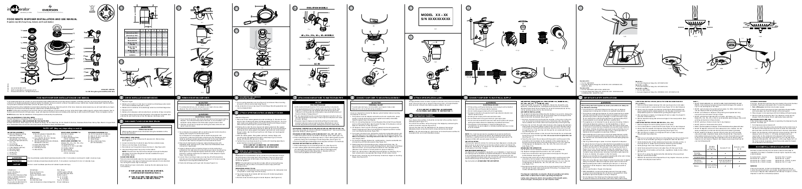 InSinkErator Evolution 200 User Manual