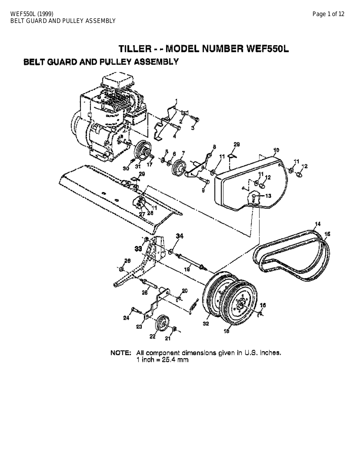AYP WEF550L Parts List - ManualMachine.com