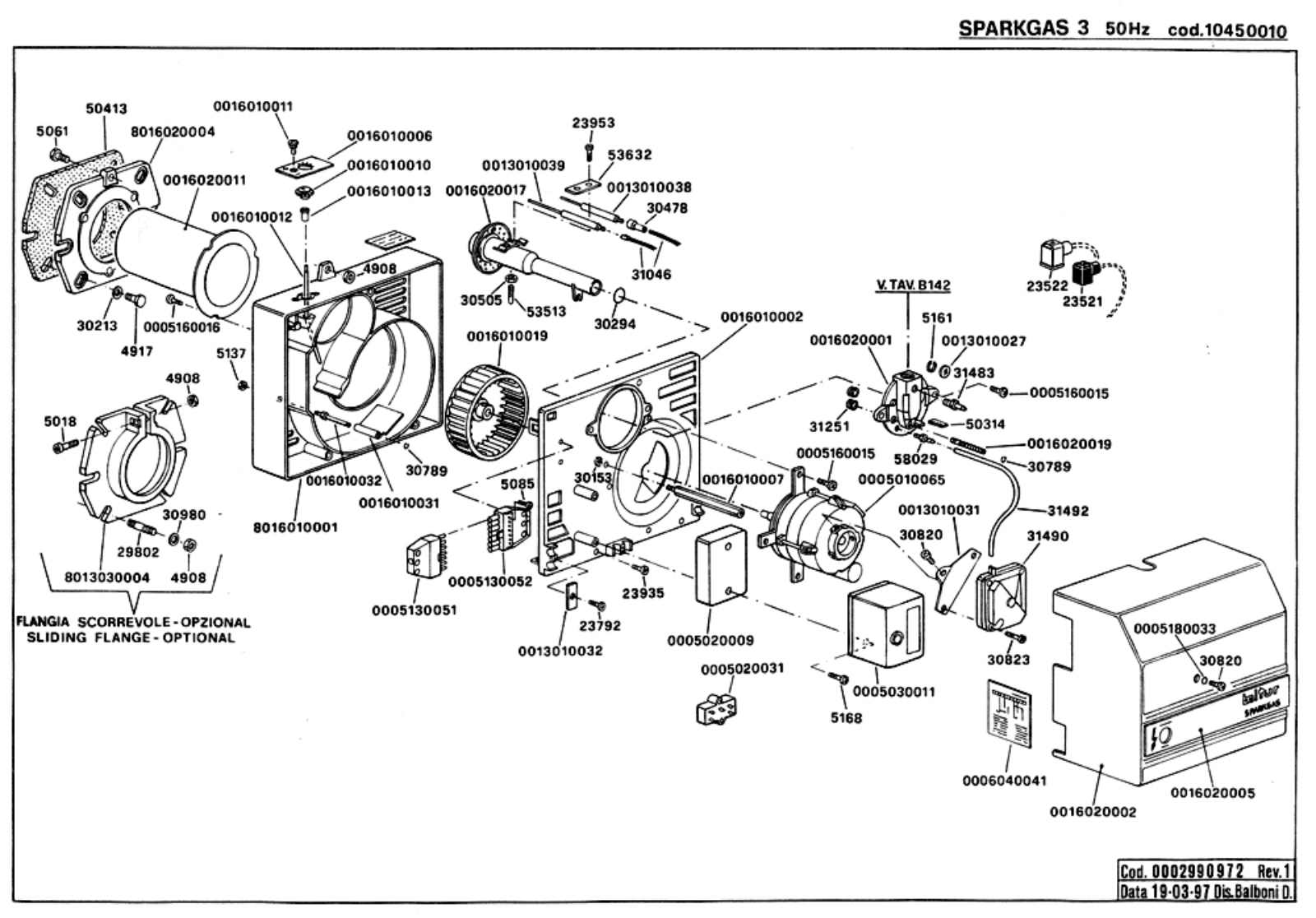 BALTUR SPARKGAS 3 User Manual