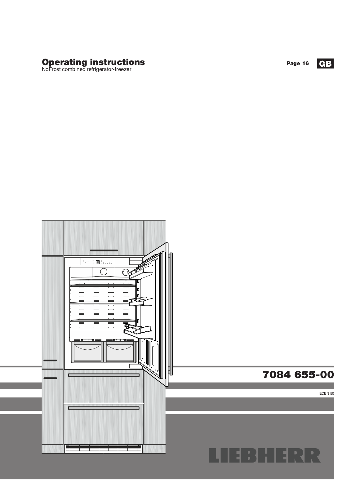 Liebherr ECBN5066RH User Manual