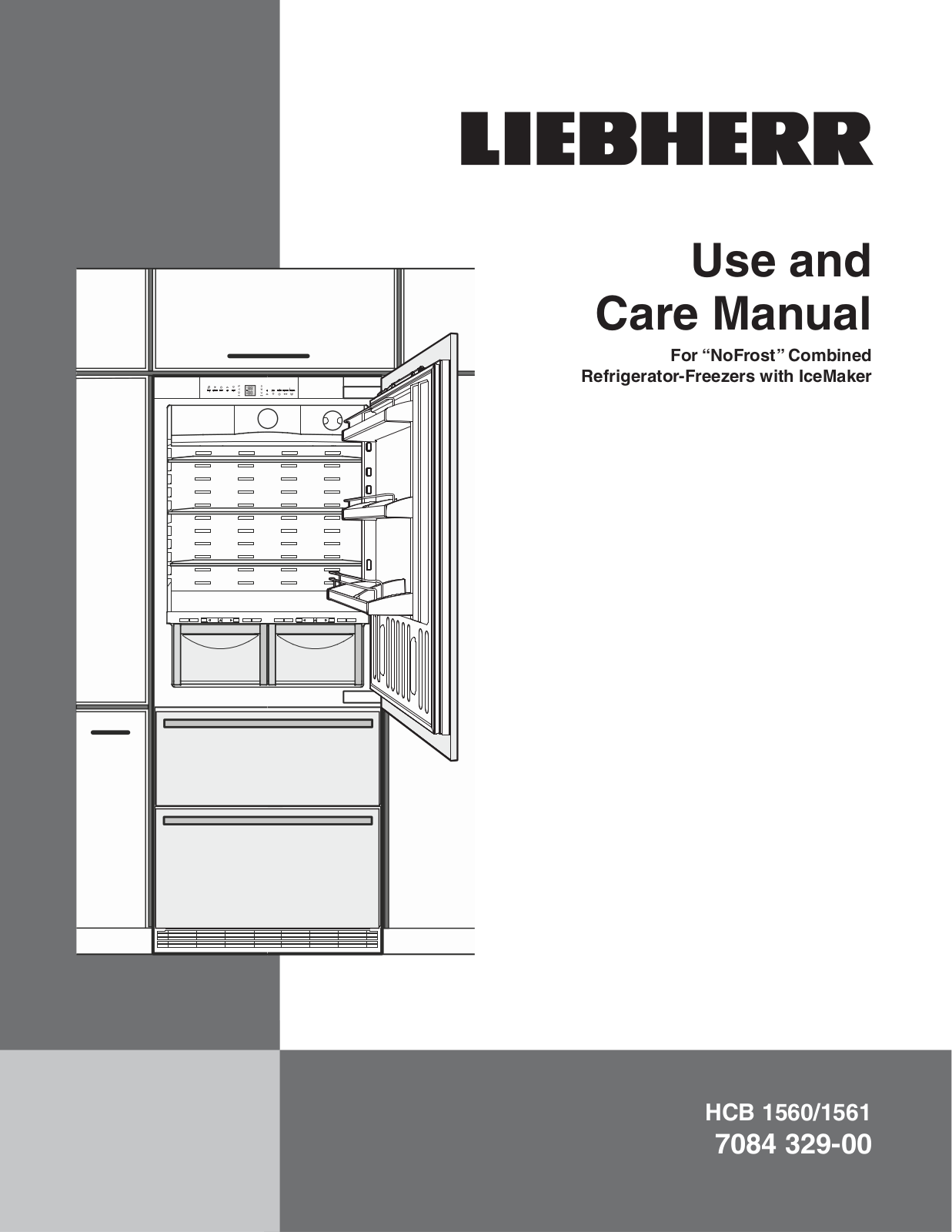 Liebherr HCB1560 User Manual