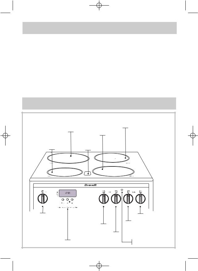 BRANDT KVP661 User Manual