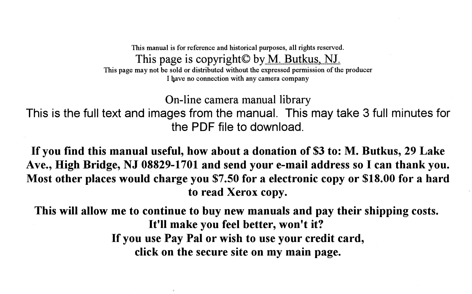 bronica sq-1 User Guide - ManualMachine.com
