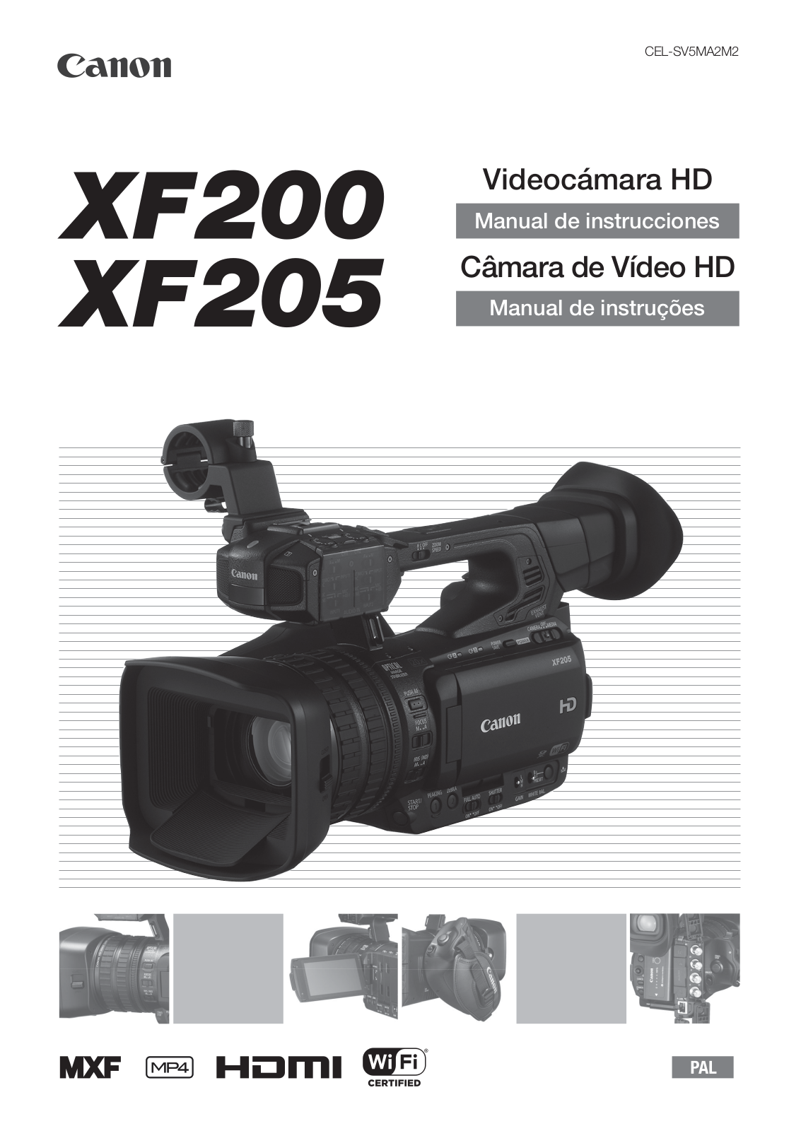 Canon XF 200 Instruction Manual