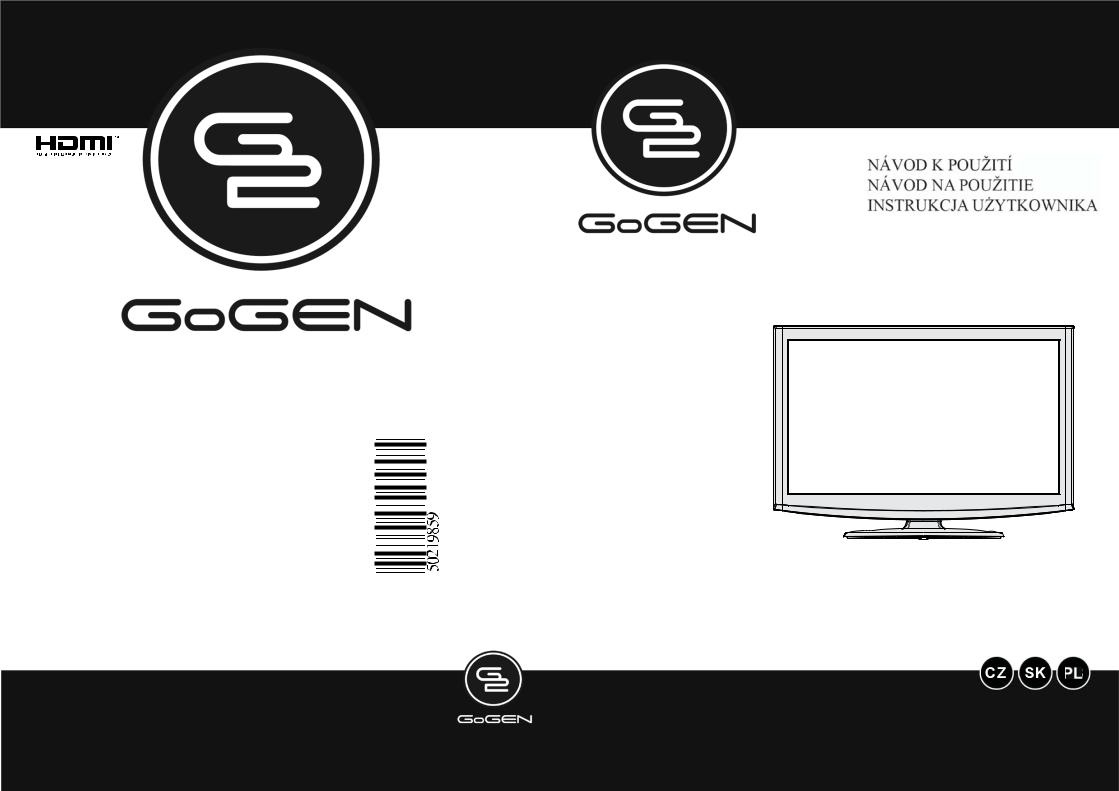 GoGEN TVL 22925 LEDRR User Manual