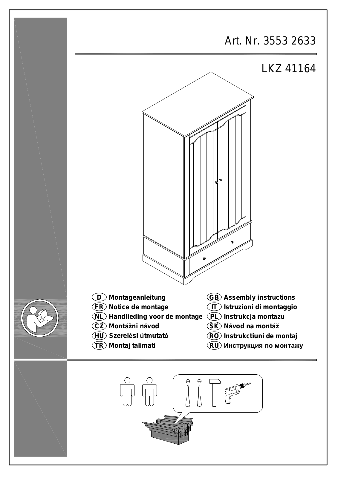 Home affaire Teverton Assembly instructions