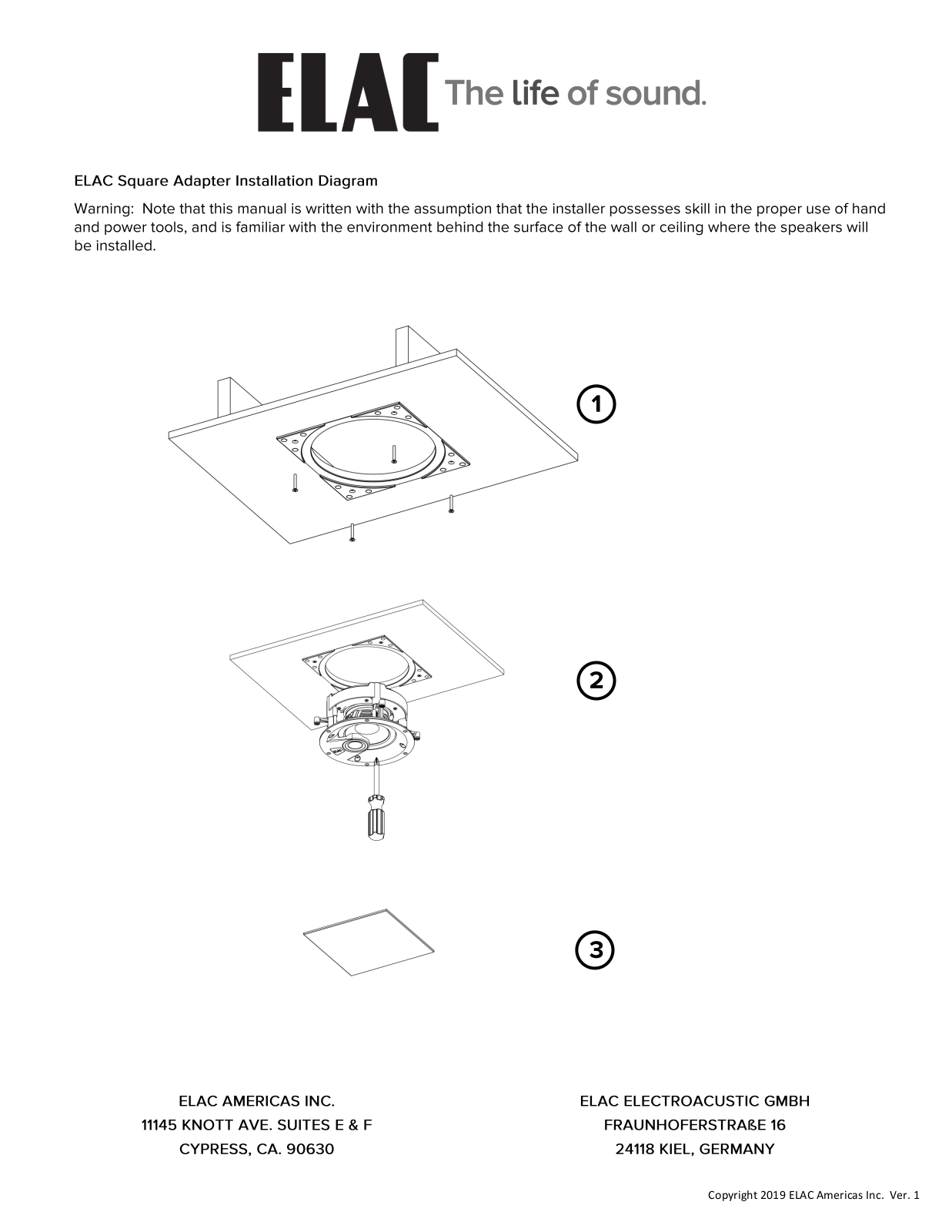ELAC IC-SQ31, IC-SQ61, IC-SQ81 User guide - ManualMachine.com