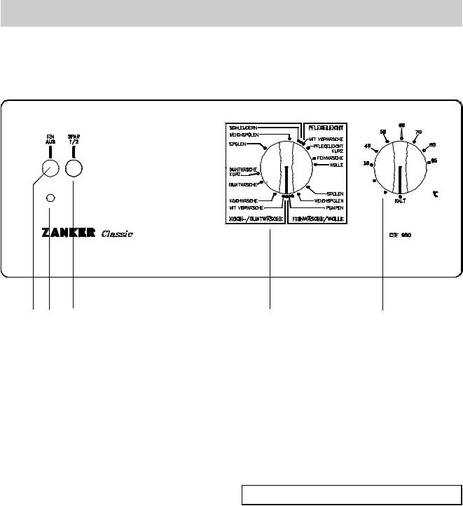 Zanker CTF950 User Manual