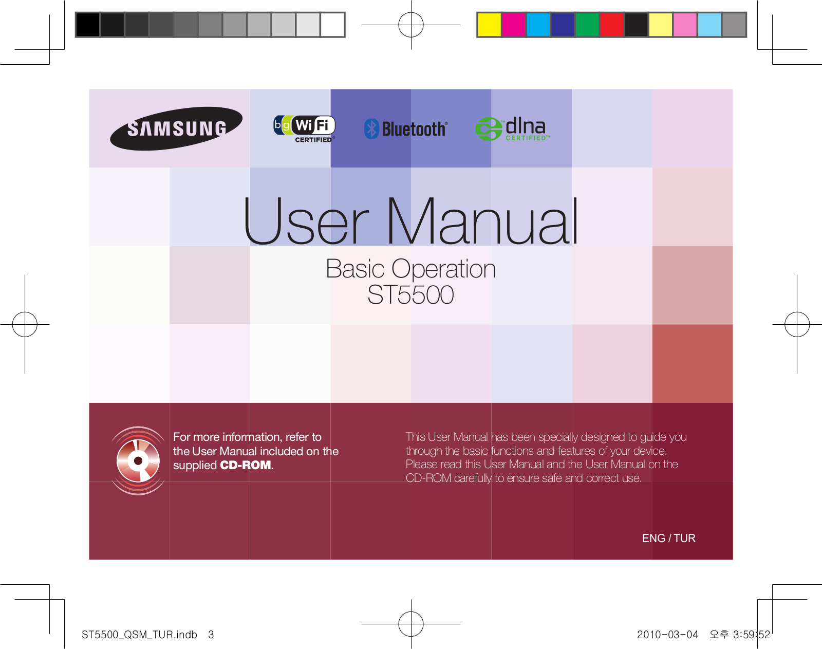 Samsung ST-5500 User Manual