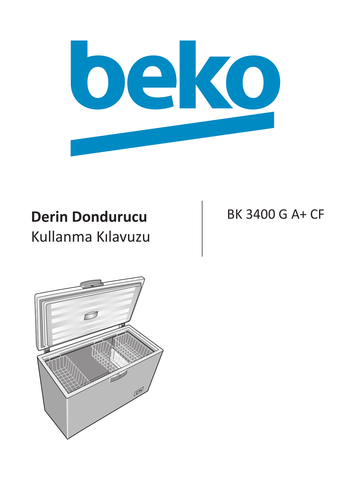 Beko BK 3400 G A+ CF User manual