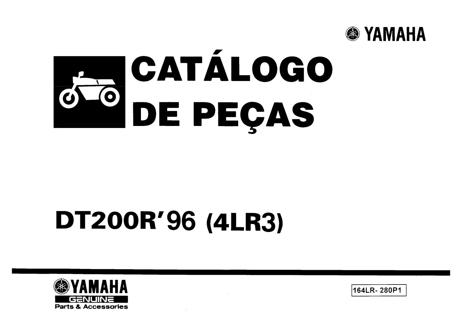 Yamaha DT 200R 1996 Parts Manual