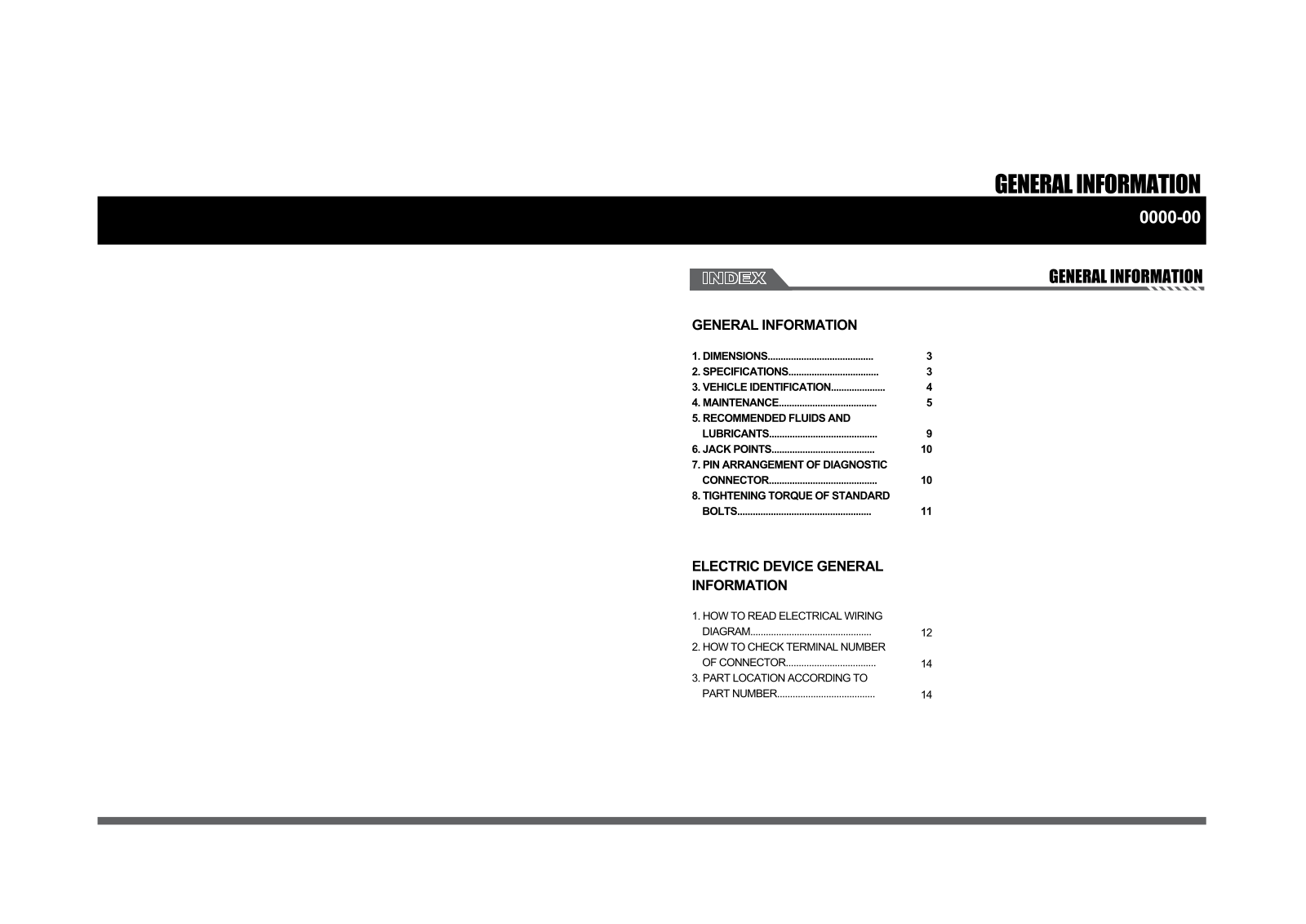 Ssangyong Turismo 2013 User Manual